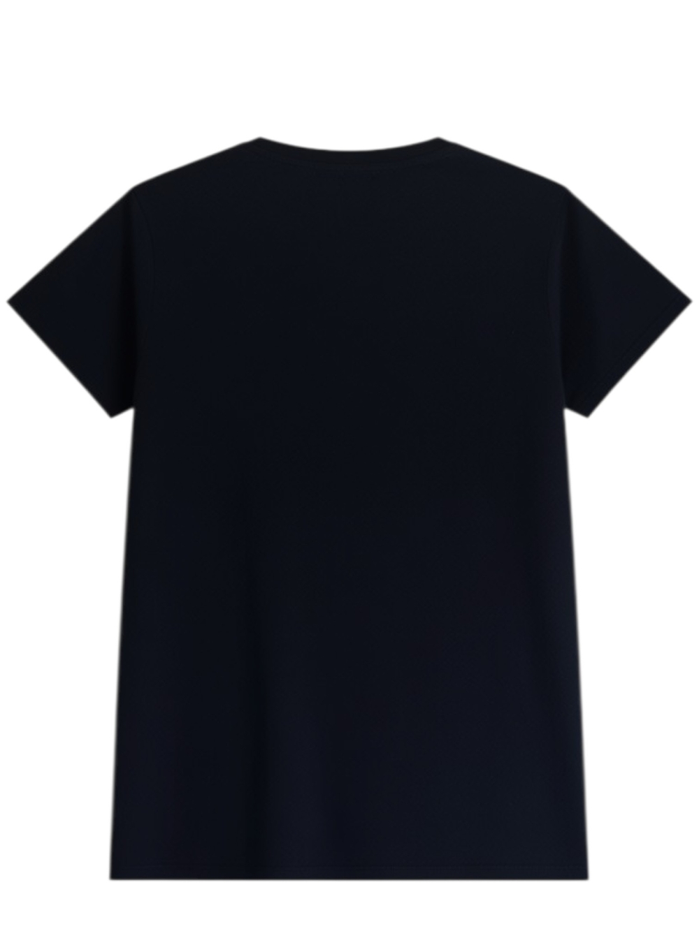 GAP Black Crewneck Short Sleeve Tee - Women's - Picture 4 of 4